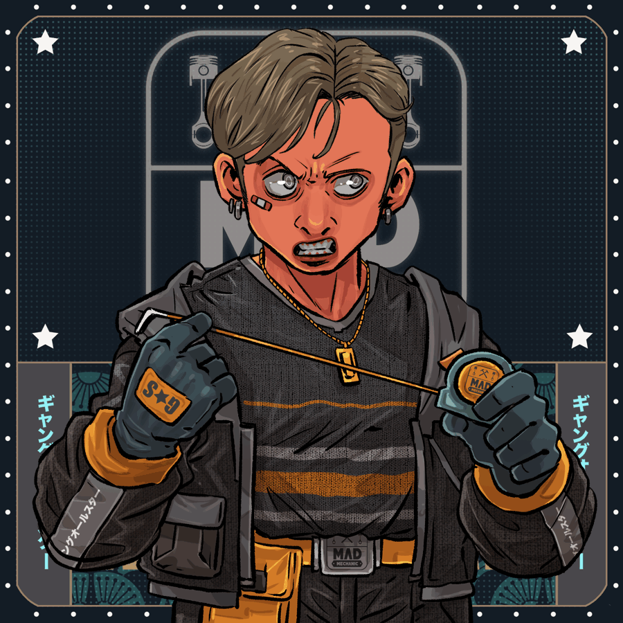 Mad Mechanic: #3840