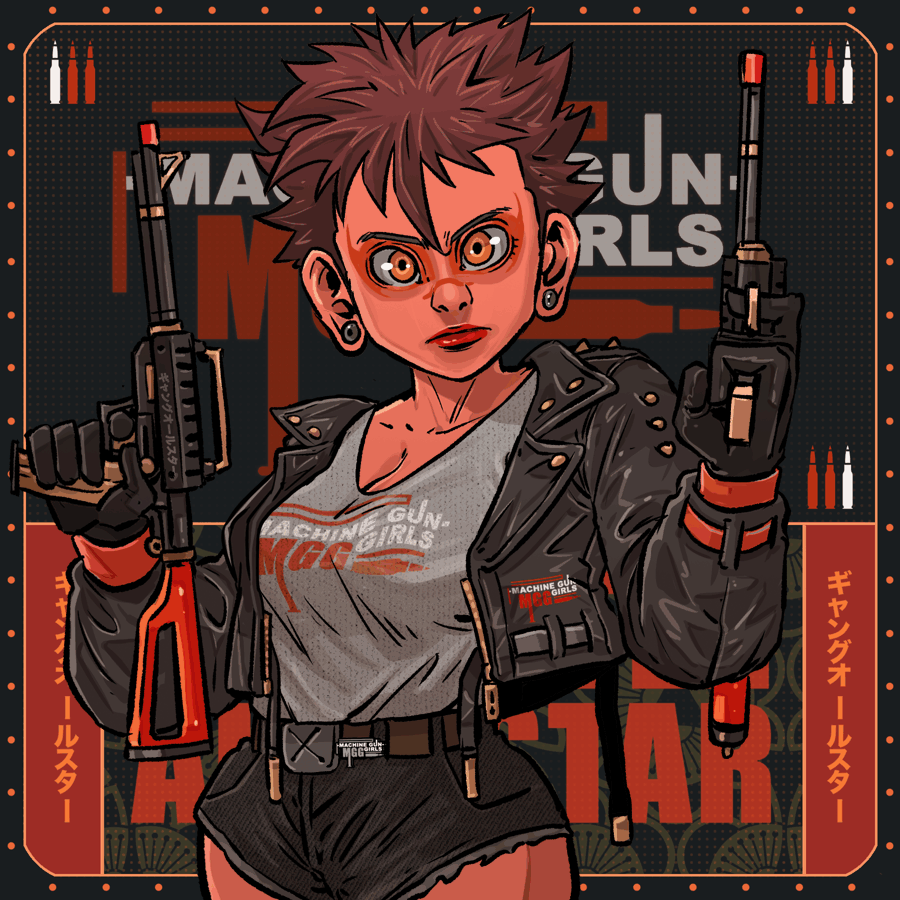 Machine Gun Girls: #5278